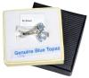 Sterling Silver Natural Blue Topaz (1.7ct) Ring, Size 7, W/A $380.00. Blue Topaz is the birthstone for December. - 8