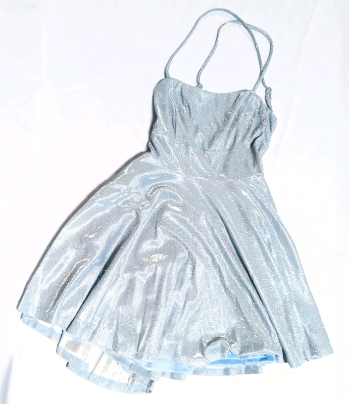 New Lovely Day NINA Glitter Tie-Back F&F Dress (Size Large)