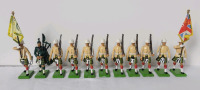 Britains " Seaforth Highlanders " Metal Toy Soldiers , 54mm . 11 Figures , Complete Set . Limited to 7000 Sets