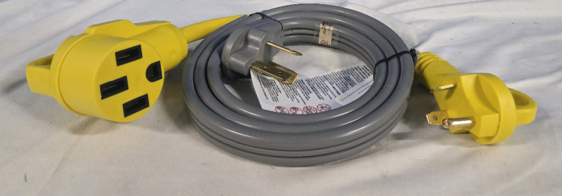 New | Everdevelop RV Adapter Cord Set \ Can Be Used W/ Appliances| 30A 125V 3750W 60Hz