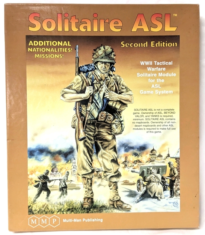 2000 MMP Avalon Hill Solitaire ASL WWII Tactical Warfare Expansion Module for the ASL Game System (2nd Edition)