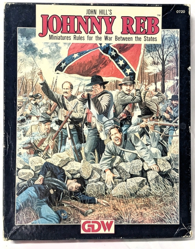 1988 GDW John Hill's JOHNNY REB : Miniatures Rules for the war Between States