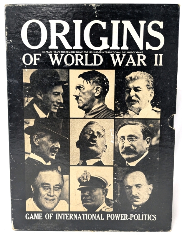 1971 Avalon Hill| Origins of World War II : 1935-39 International Diplomacy Game