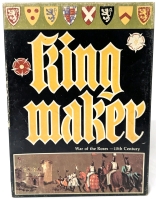 1976 Avalon Hill KING MAKER : War of the Roses - 15th Century Brirysh Civil War Game