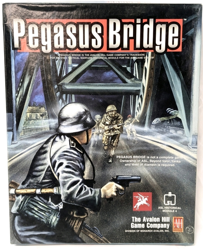 1997 Avalon Hill PEGASUS BRIDGE ASL Historical Model 4, Expansion - ASL, Beyond Valor, YANKS and West of Alamen Required