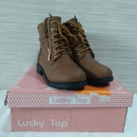 New Lucky Top Zip Up Boots Size 12