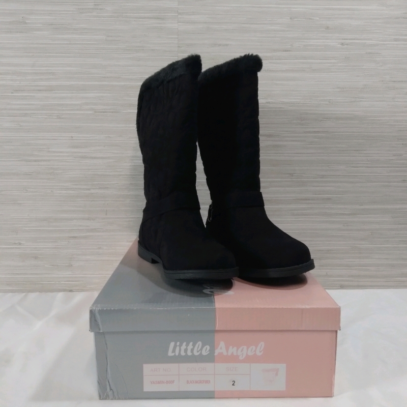 New Little Angel Boots Size 2