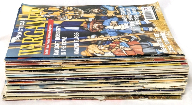 25 Past Issues of PRACTICAL WARGAMER Magazine | Spring 1989 - Late 1998