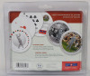 2004 (1904-) Open Championship of Canada Round Playing Cards , 2 Sealed Decks . 3" diameter - 2