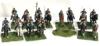 U.S. Civil War Union Calvary Soldiers - 9th & 6th New York Regiment and 3rd West Virginia and 17th Pennsylvania Regiment's