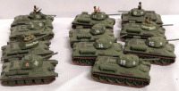 11 Tank Models T34 - Komo & Made in Austria