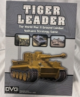 2015 Dan Verrsen Games Tiger Leader World World II Ground Combat Solitaire Strategy Game.