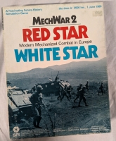 1979 Simulations Publications Mechwar 2 Red Star/White Star Modernized Mechanized Combat in Europe.