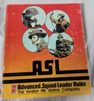 1985 Avalon Hill ASL Advanced Squad Leader Rules Binder.
