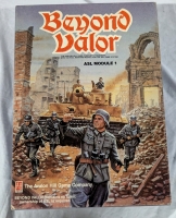 1985 Avalon Hill Beyong Valor ASL Module 1 Expansion Box Overfilled with Tokens.