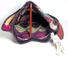 Colorful New Handmade Fairtrade Guatemala Bucket Purse w Zippered Top | 8" Diameter, 10.5" Tall w 16" Drop Strap - 2