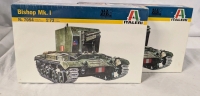 2008 - Sealed Italeri Bishop Mk.1 Model with extra Box. Model No #7054. 1/72 Scale.