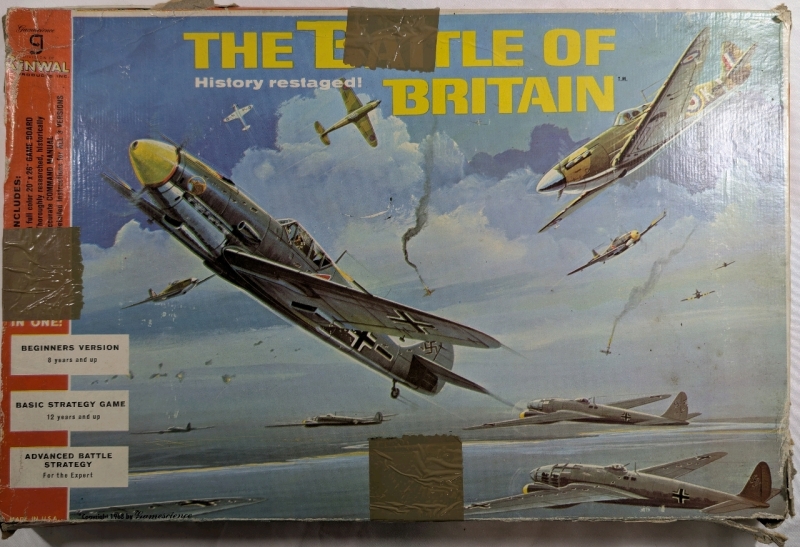 1968 Gamescience The Battle Of Britain Strategy Game