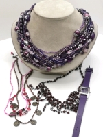 Colourful Beaded Necklaces + Watch