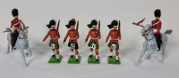 Metal Toy Soldiers " Royal Scots Dragoons & Gordon Highlanders " , 54mm . 6pcs , Not Complete Sets