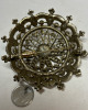 Spectacular Vintage Rhinestone Domed Filigree Brooch - 7
