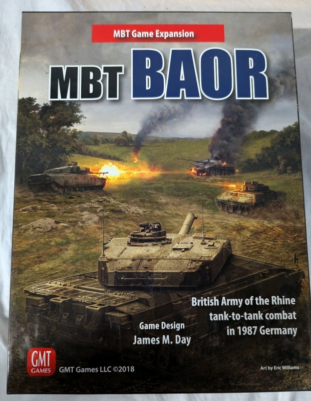 2018 - GMT - MBT BAOR: a MBT Game Expansion. Requires MBT to Play.