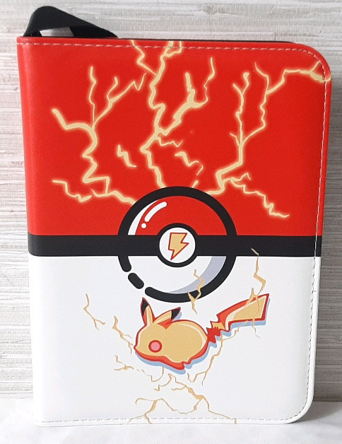 New Pokemon Themed Trading Card Game Sleeve Binder (9&frac12;"X7")