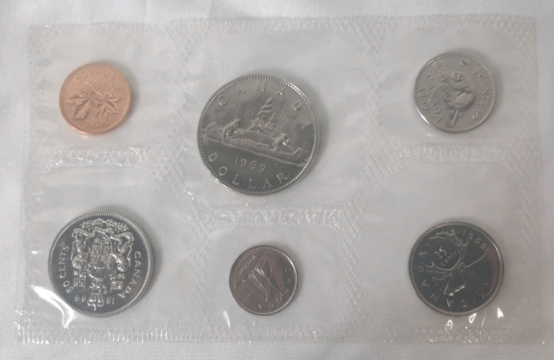 1969 Canadian Coin Set Sealed
