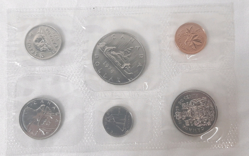 1978 Canadian Coin Set Sealed