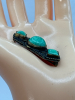 Victorian Czeck Peking Glass Brooch - 5