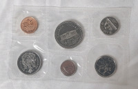 1973 Canadian Coin Set Including A Prince Edward Island Dollar Coin Sealed