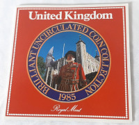 1985 United Kingdom Uncirculated Coin Collection
