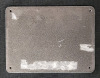Enamel London Tube " NO BEGGING " Sign . Measures 5"&times;3 3/4" - 2