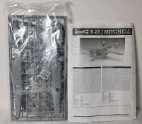 Revell B-52 J Mitchell Bomber Model Kit , 1:48 Scale . No Box , Sealed Bag with Instructions & Decals