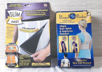 Lot of Seen on TV Products, Including Slim Away & Royal Posture