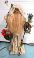 Fantastic Father Christmas Figure 47" Tall