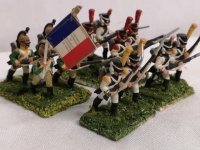 11 Hand-Painted Metal Military Toy Soldier scenes