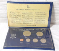 1975 British Virgin Islands Coin Set from The Franklin Mint