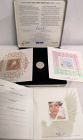 1999-2000 Canadian Millennium Keepsake Quarter Coin & Stamp Set
