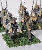 Five (5) Sets Handpainted Plastic 28mm Wargaming 6th North Carolina Infantry Regiment Confederate Army Miniatures - 2