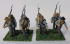 Five (5) Sets Handpainted Plastic 28mm Wargaming 6th North Carolina Infantry Regiment Confederate Army Miniatures - 5