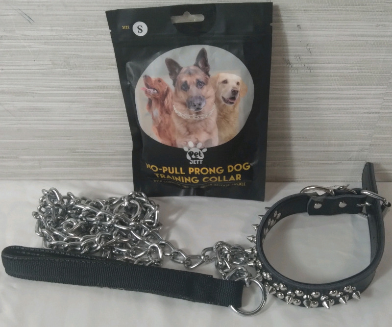 New Dog Collars no pull Prong Collar and chain Collar and Spiked Collar