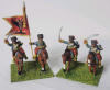 Six (6) Pairs Handpainted 28mm Cast Metal French 3rd Hussar Regiment Esterhazy Napoleonic Wars Wargaming Miniatures . - 2