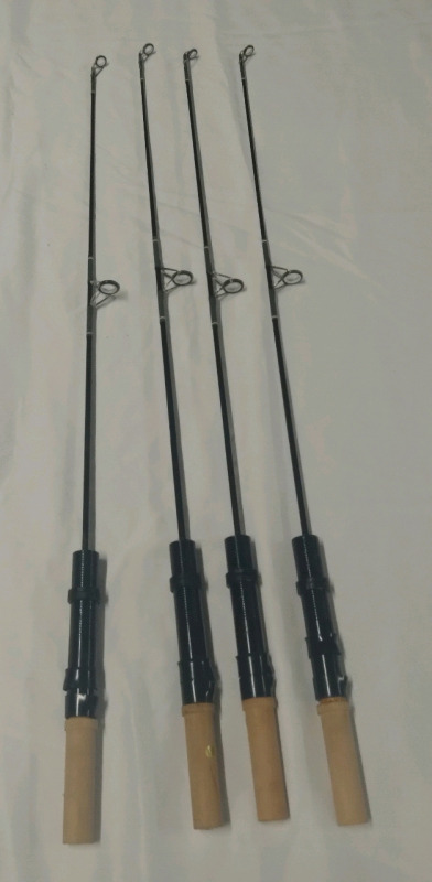 4 New Ice Fishing rods 30"