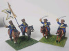 Six (6) Pairs Handpainted 28mm Cast Metal Austro-Hungarian Kaiser Hussar Regiment Napoleonic Wars Wargaming Miniatures . - 2