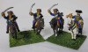 Six (6) Pairs Handpainted 28mm Cast Metal Austro-Hungarian Kaiser Hussar Regiment Napoleonic Wars Wargaming Miniatures . - 3