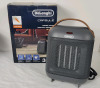 DeLonghi Capsule 1500watt Ceramic Heater , 120v 60Hz . Tested Working . Model # HFX30C15