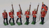 Britains " Princess Patricia's Canadian Light Infantry " Metal Toy Soldiers , 54mm . Complete Set of 6