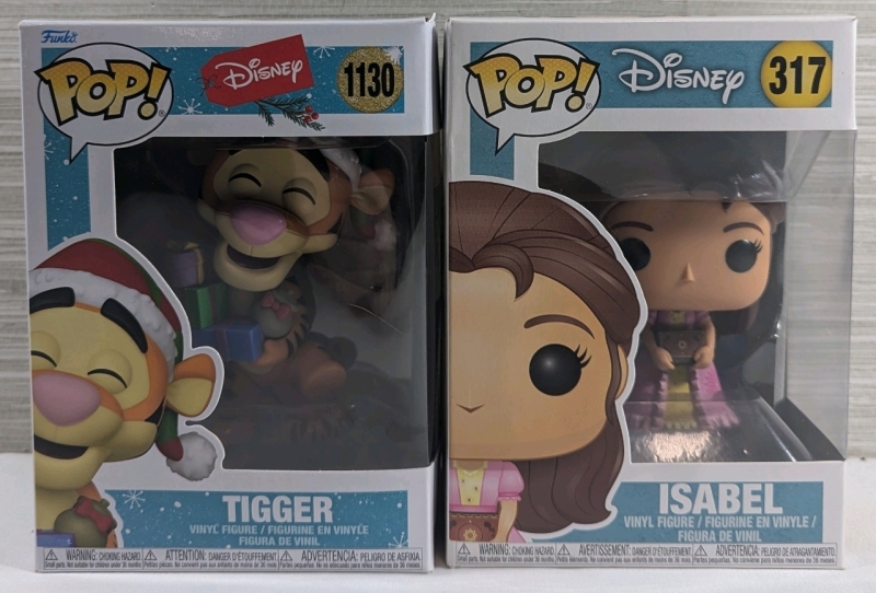 2 Funko Pop! - Isabel #317 (Elena of Avalor) - Tigger Flocked # 1130