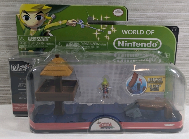 New Nintendo - The Legend of Zelda - The WindWaker - Micro Land Collectibles - Tetra + Open Ocean